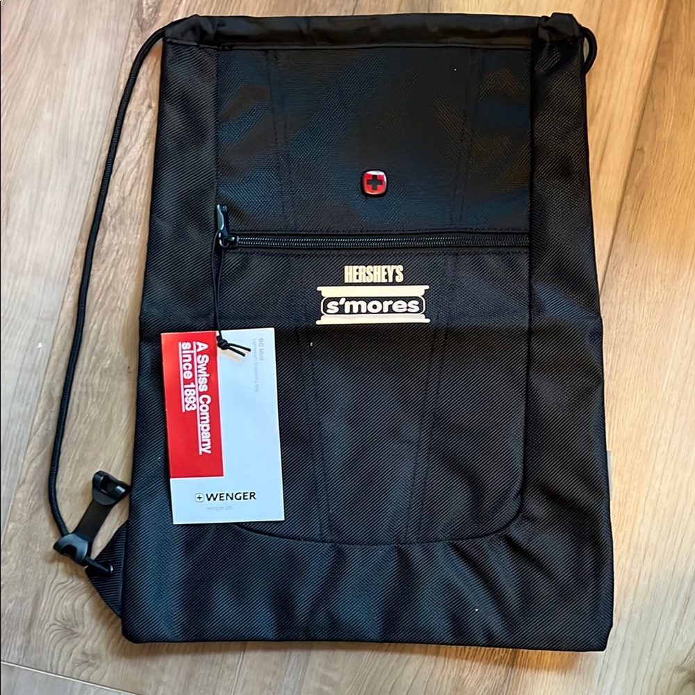 Wenger Black Limited Edition Hershey's S'mores Drawstring Bag
